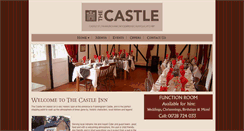 Desktop Screenshot of castleinnframlingham.co.uk